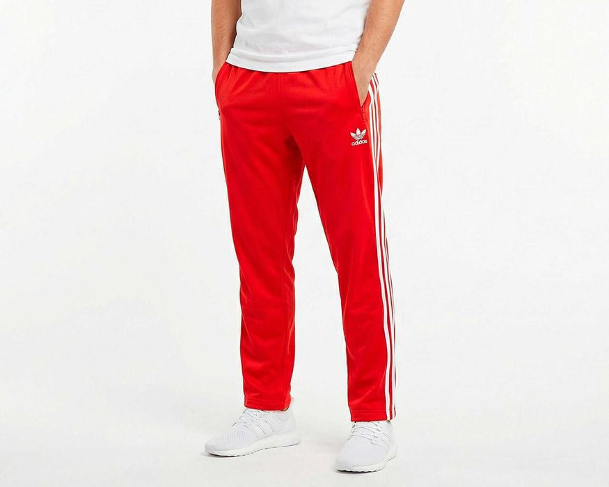 Adidas Червена мъжка долница размер М