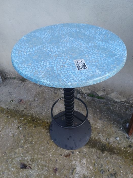 Метална бар маса с р-ри 1100 мм ф 700 мм