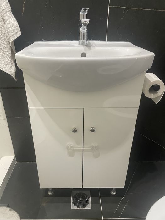 Masca chiuveta+lavoar Fayans+baterie Grohe