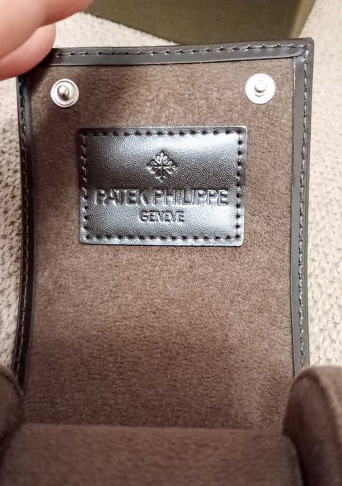 Cutie de calatorie din piele pentru ceas Patek Philippe