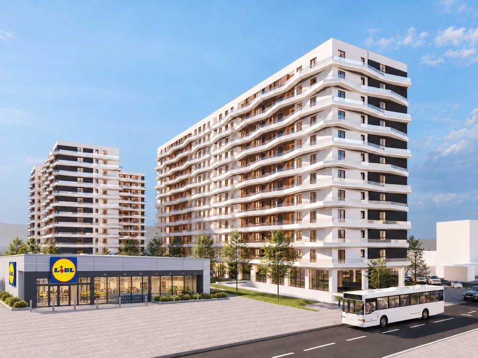 Apartament 2 camere Concept Life – Dacia, lângă Lidl – 61.500 €