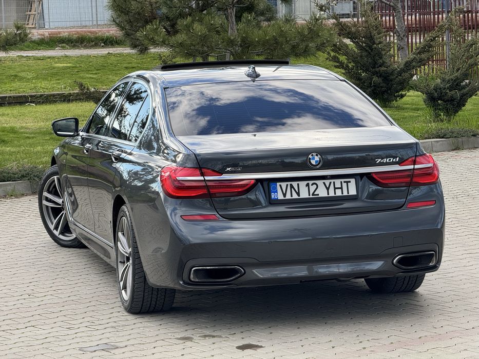 BMW 740 XD 2017 Pachet M/Laser/Tableta/Trapa/Cheie Smart