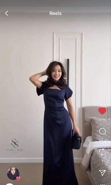 Вечернее платье новое