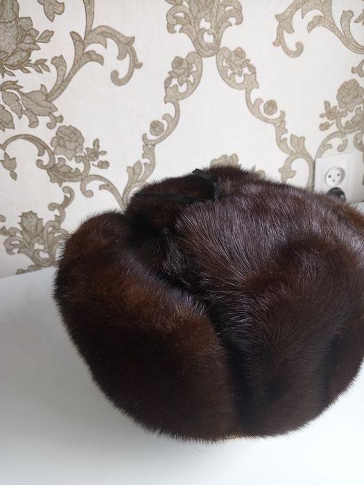 Норка шапка мужской