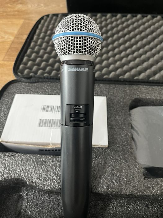 Вокален микрофон SHURE GLXD24 BETA 58A