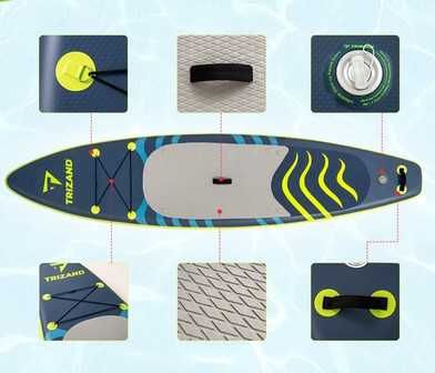 Надуваем сърф SUB board до 150кг пълен комплект с калъф, гребло, помпа, седалка и ПОДАРЪЦИ