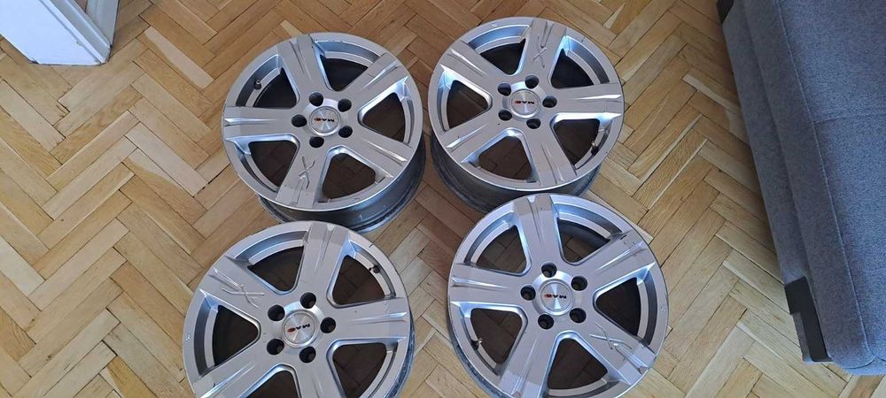 4 броя италиански алуминиеви лети джанти MAK за VAG групата