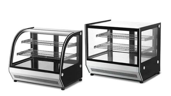 Vitrina de banc Lisa 66 cm / Refrigerare sau Vitrina calda / INOX