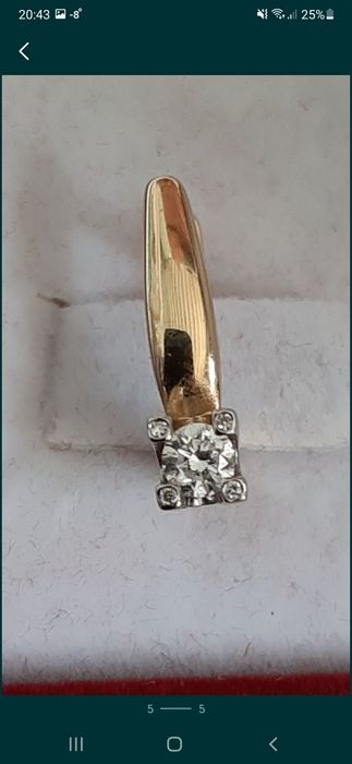 Серьги с бриллиантами