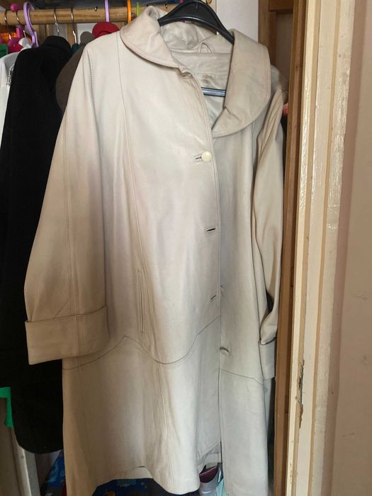 Vand haina dama, lunga, din piele, marime L-XL-XXL