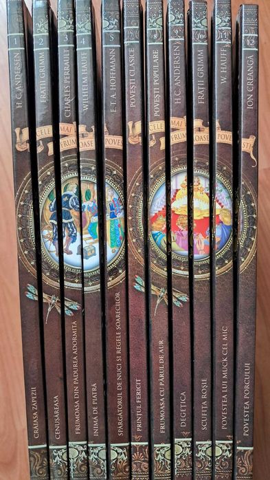 Colecția " cele ma frumoase povesti " scrisa de Hans Christian Andersen