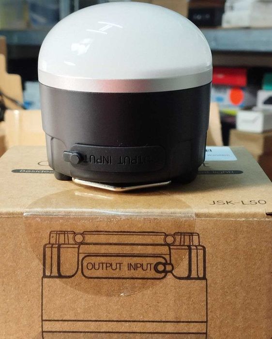 LED къмпинг лампа с акумулаторна батерия - преносима външна лампа