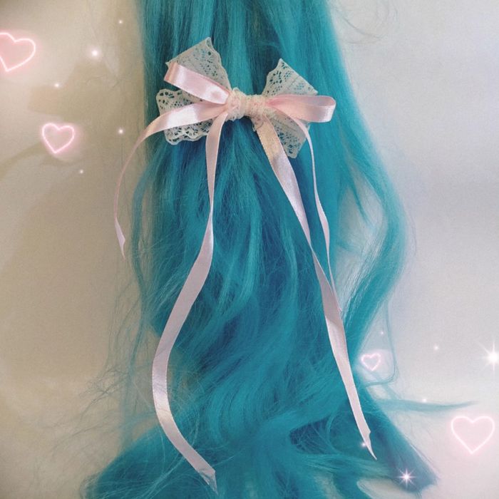 Банты - заколки, ручная работа