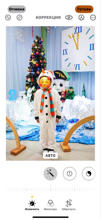 Костюм снеговика