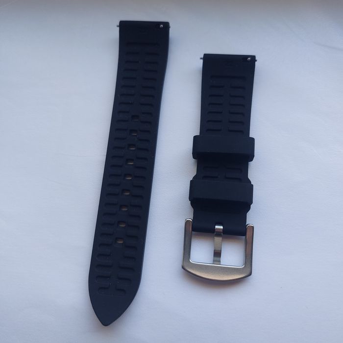 Curea ceas silicon. 22 mm