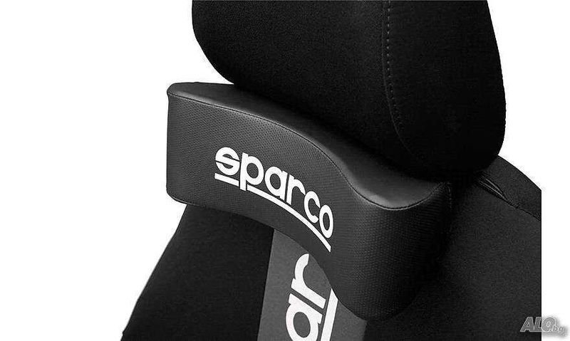 Авто възглавничка за врат Sparco Черен цвят