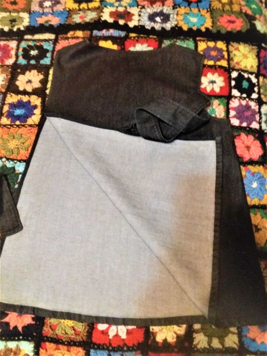 Vand vesta denim, COS, deosebita-inchidere doar cu cordon pe o parte