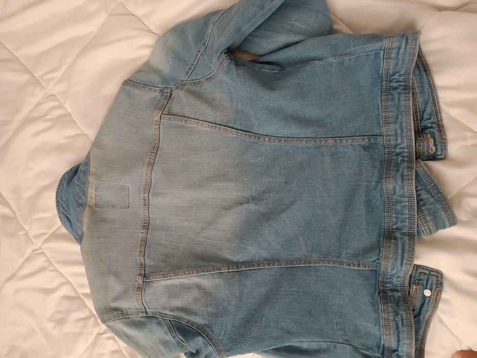 Geaca denim, marime M, Bershka