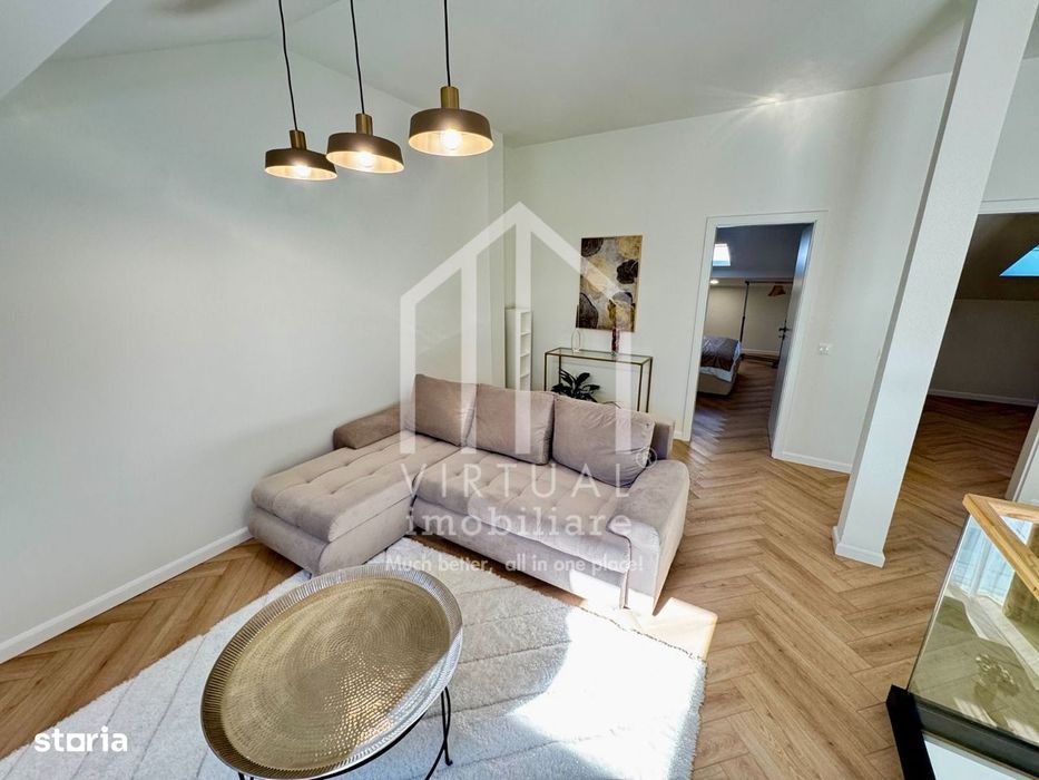 Penthouse cu 5 camere si 3 bai - 118 mp utili - Priveliste superba