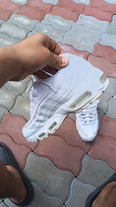 Nike airmax 95 albe