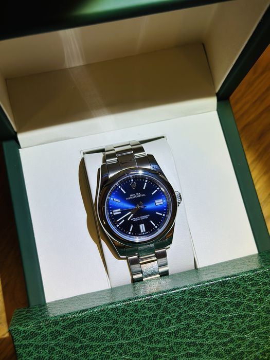 Rolex Oyster Perpetual 41mm Blue Dial
