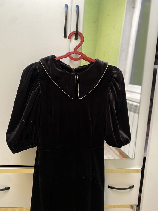 Вечерный черный платья