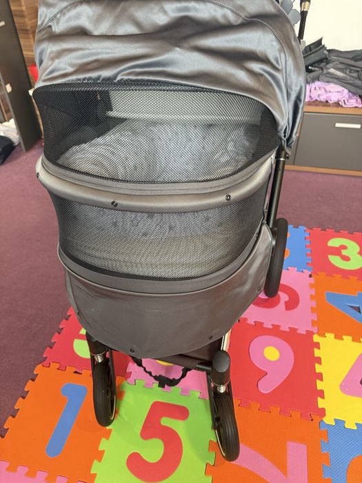 Cybex Priam Platinum 4 Simply Flowers -Сет 3 в 1