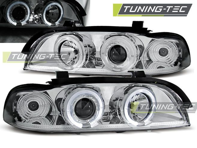 Faruri BMW E39 09.95-05.03 ANGEL EYES CHROME