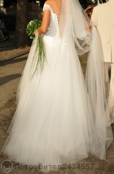 дизайнерска булченска рокля