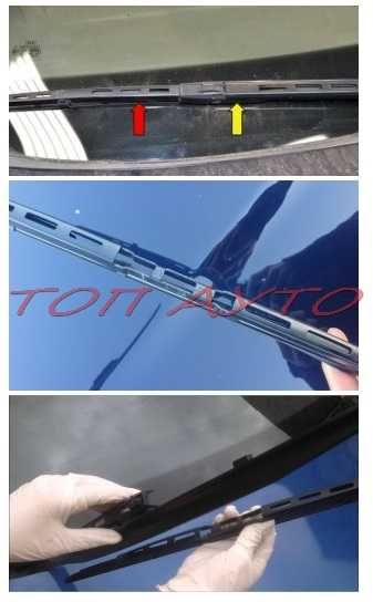 Чистачки АУДИ А4 AUDI 2001-2004 Предни Комплект 2 х 550мм /  22''