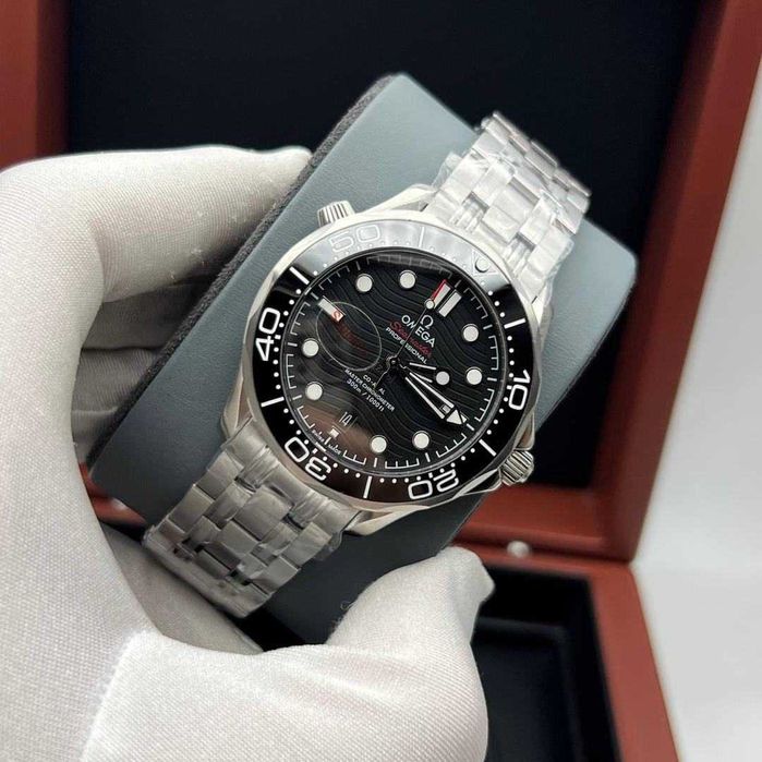 Автоматичен мъжки часовник OMEGA Seamaster Diver 300M Black