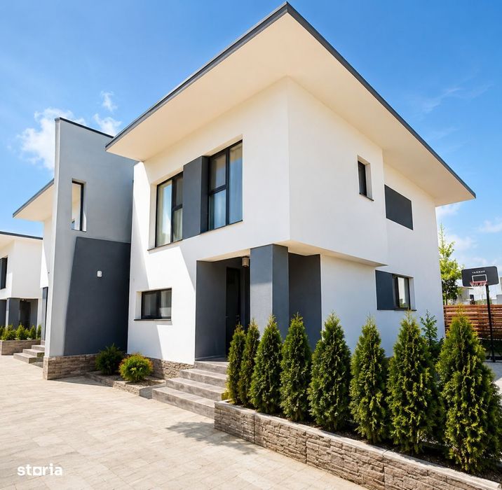 Vila moderna P+1 de inchiriat Mamaia Sat totul nou