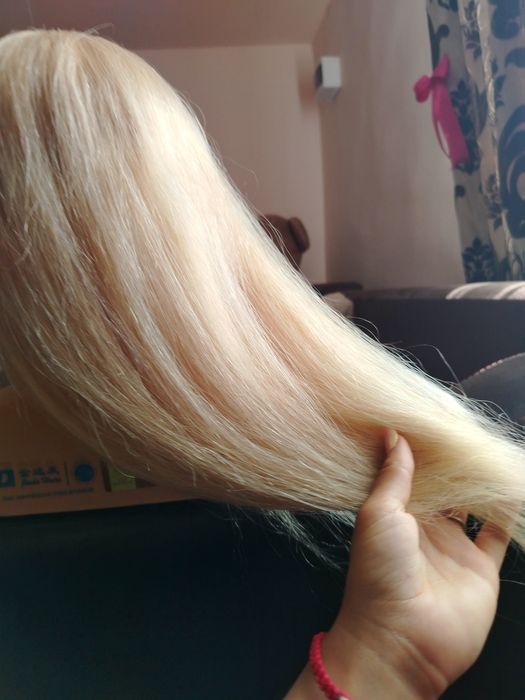 Manechin cu par natural