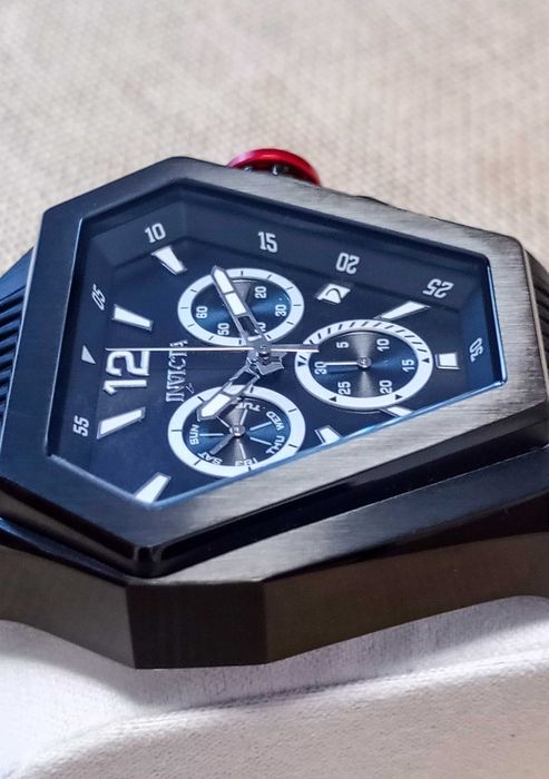 Ceas Invicta Speedway Chronograph Date Quartz Black Dial -Barbati