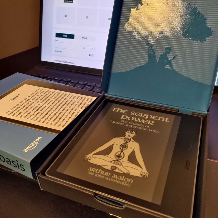 Kindle Oasis 10th Gen 2019 32GB, 7” 300ppi, impecabil, cutie originală