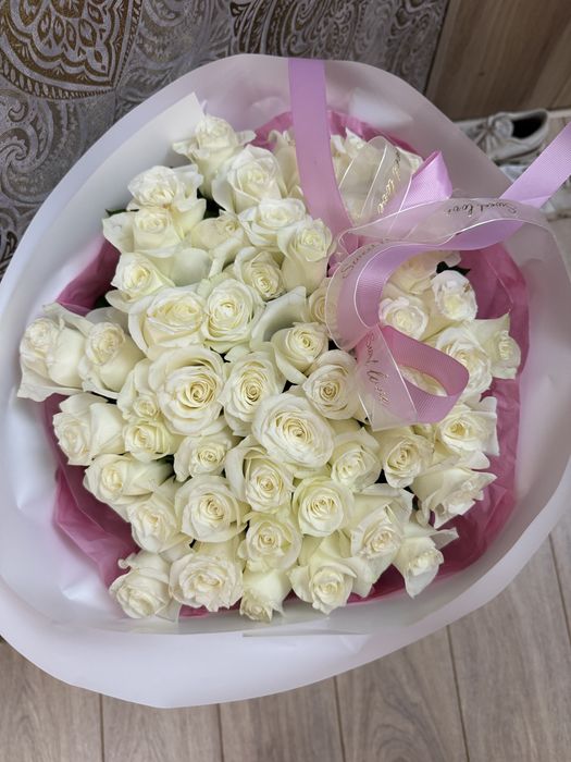 Букет роз из 51 розы