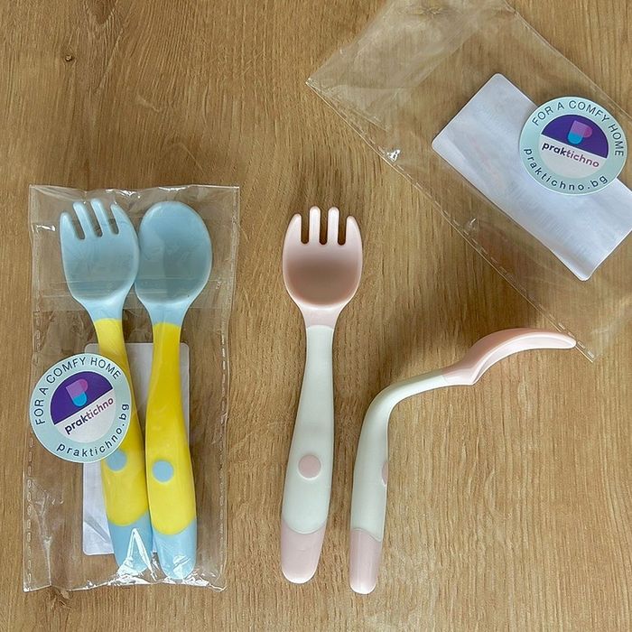 Гъвкави забавни детски прибори, приятни на допир, налични розови