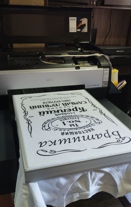 Текстильный принтер А3 (Epson 1410) DTG/DTF — готовый бизнес