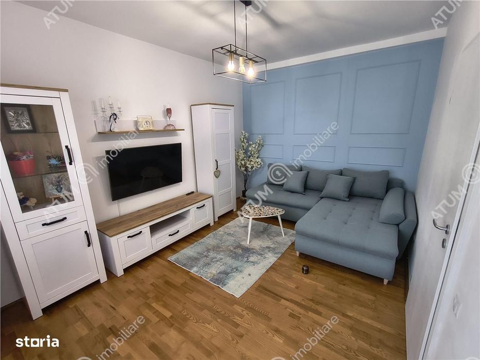 Apartament modern 2 camere decomandate balcon si 2 parcari in Sibiu