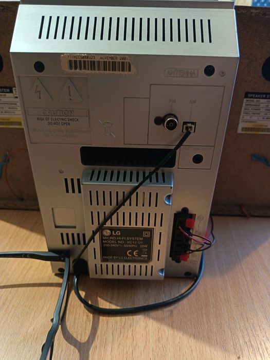 Vând combină audio LG