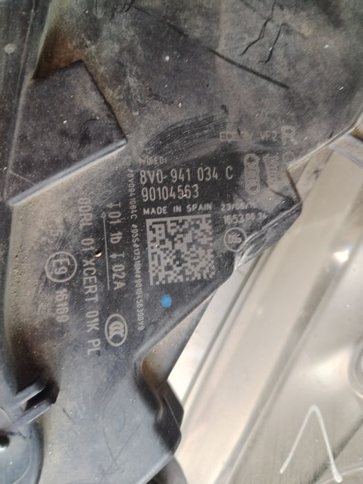 Фар за Audi A3/S3/RS3 лед фейслифт