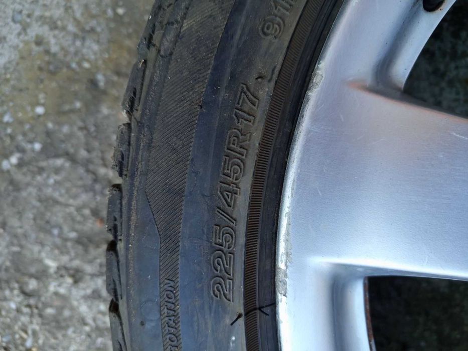 Джанти с гуми Mercedes 17 инча 5х112