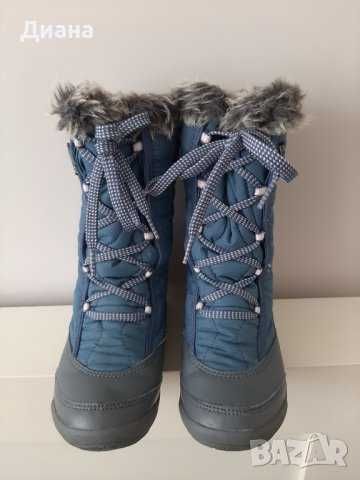 Детски непромокаеми ботуши за преходи sh500 х-warm, с цип, № 31, сини