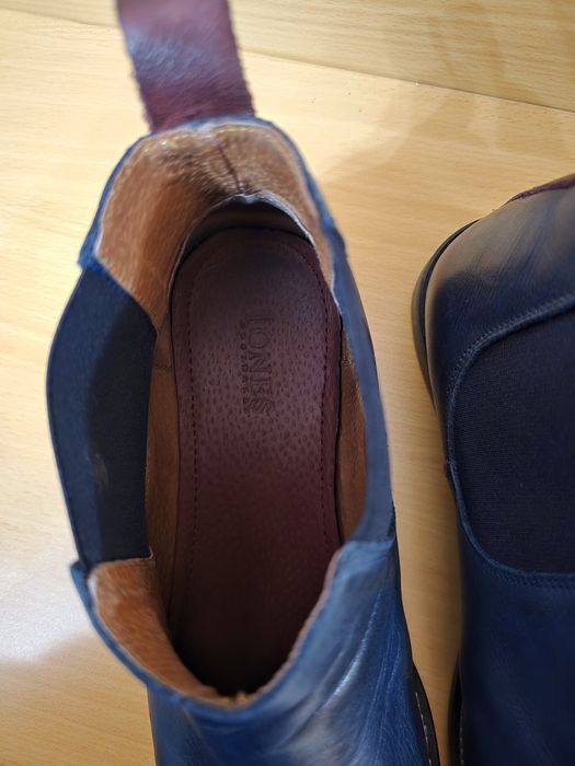 Кожени мъжки боти марка Jones