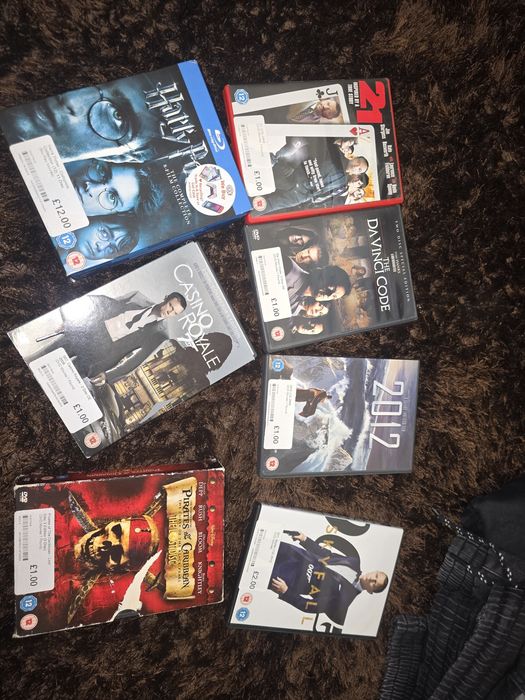 pachet DVD Filme Harry poter Pirates of caraibe