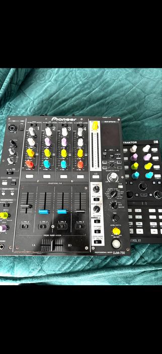 Pioneer DJM750 cu X1 Mk2 si flightcase