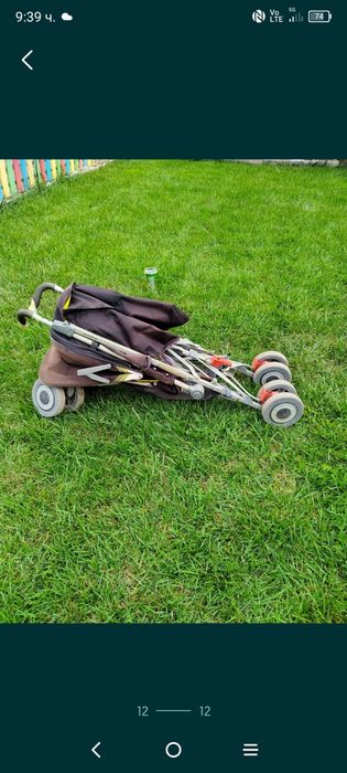 Бебешка количка Maclaren Techno XLR, чувалче, дъждобран