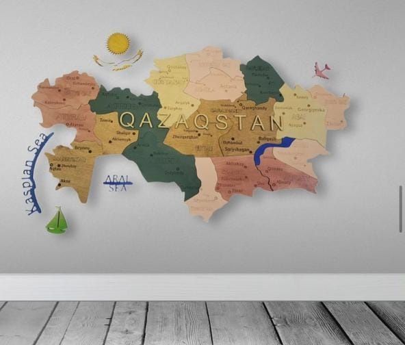 Карта Казахстана