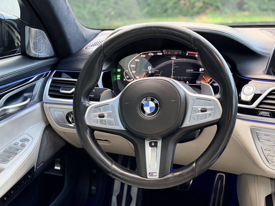 BMW 750i xDrive FULL INDIVIDUAL – Interior Alb, B&W, Masaj & Ventilație Față/Spate, Night Vision