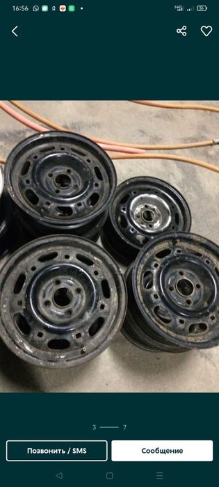 Диски оригинал привазной Голф Пассат Калпак